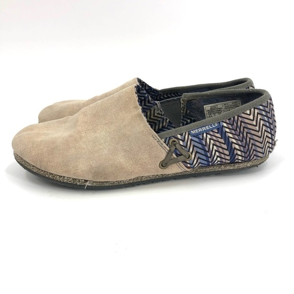 Merrell Canvas Slip On Shoes in Granite Casual Size 6.5 - Picture 11 of 11